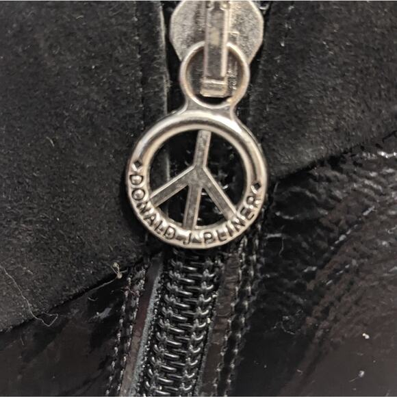 Donald Pliner Ladies Rula Black Patent Stiletto ankle Boot 7 - Picture 9 of 14